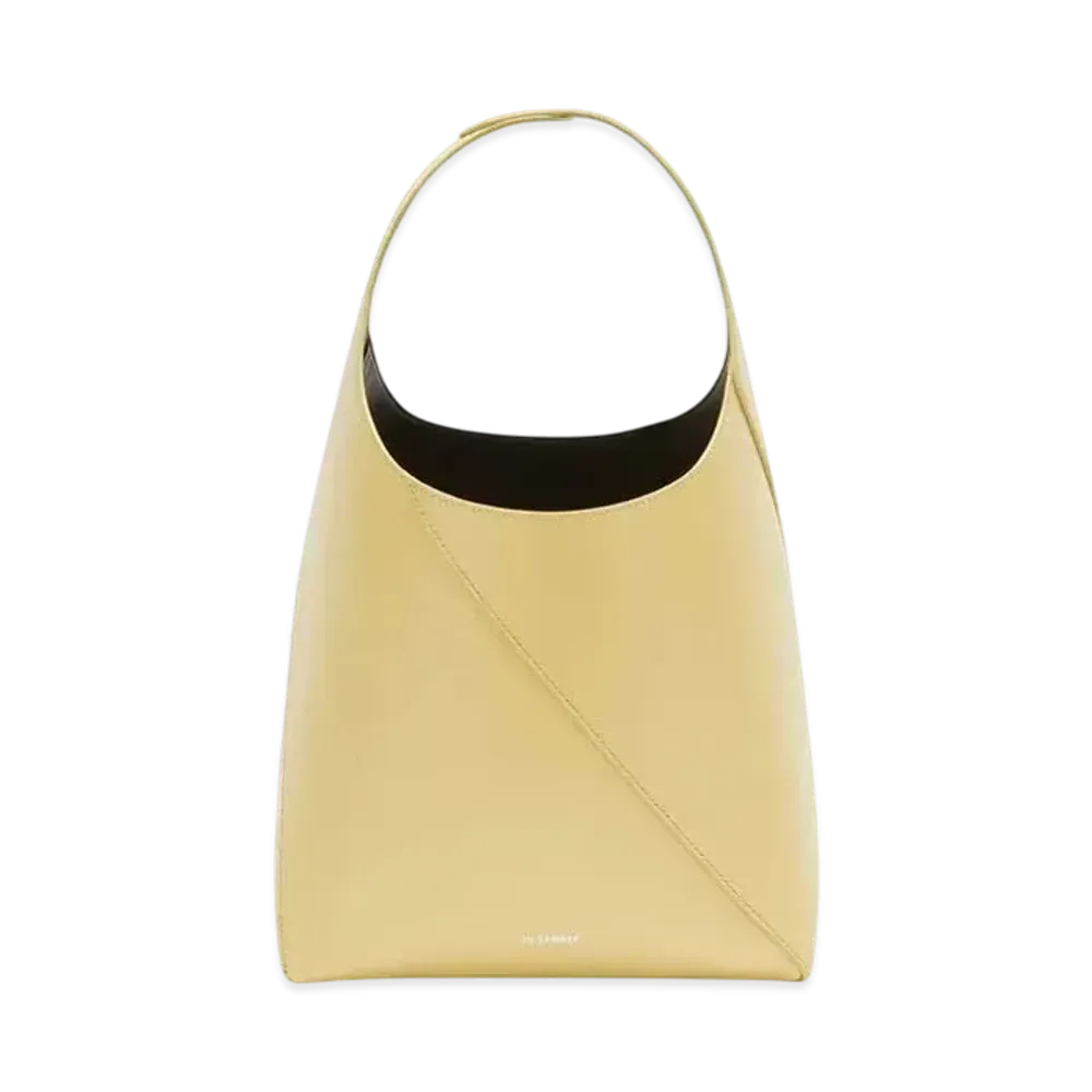 Jil Sander Vertigo Bucket Bag "Champagne"