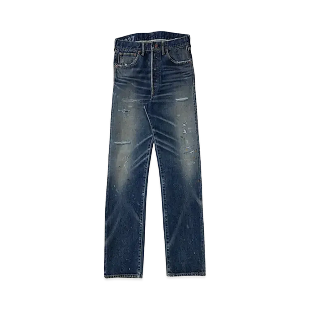 visvim SOCIAL SCULPTURE 01 DAMAGED-27 L32 "Denim"