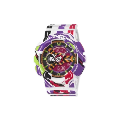 Casio G-Shock x Evangelion 110 Series GA-110EVA30-7AJR "White"