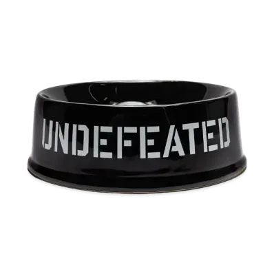 UNDEFEATED DOG BOWL - 02189 "Black"