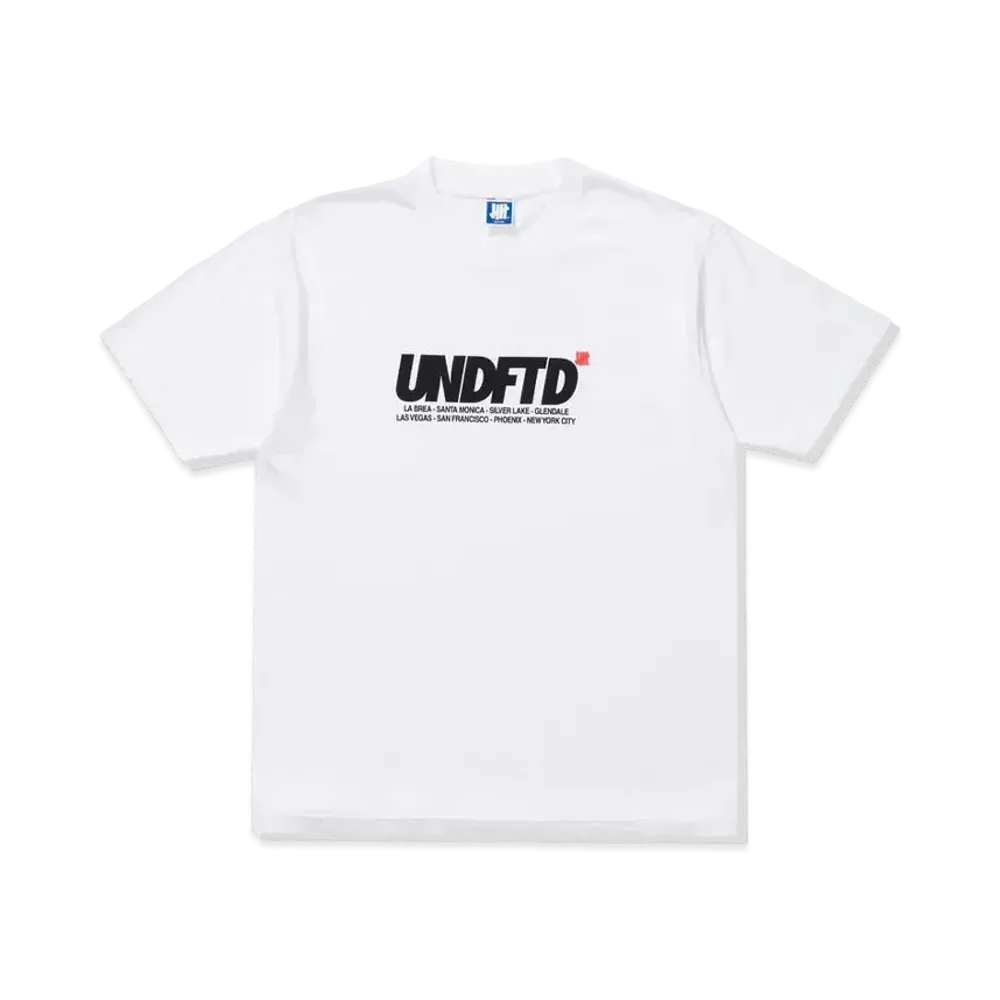 UNDEFEATED Bold Logo S/S Tee "White"