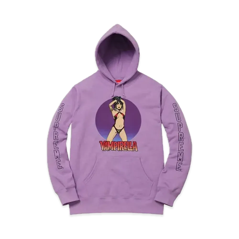 Supreme Vampirella Hooded Sweatshirt "Dusty Lavender"