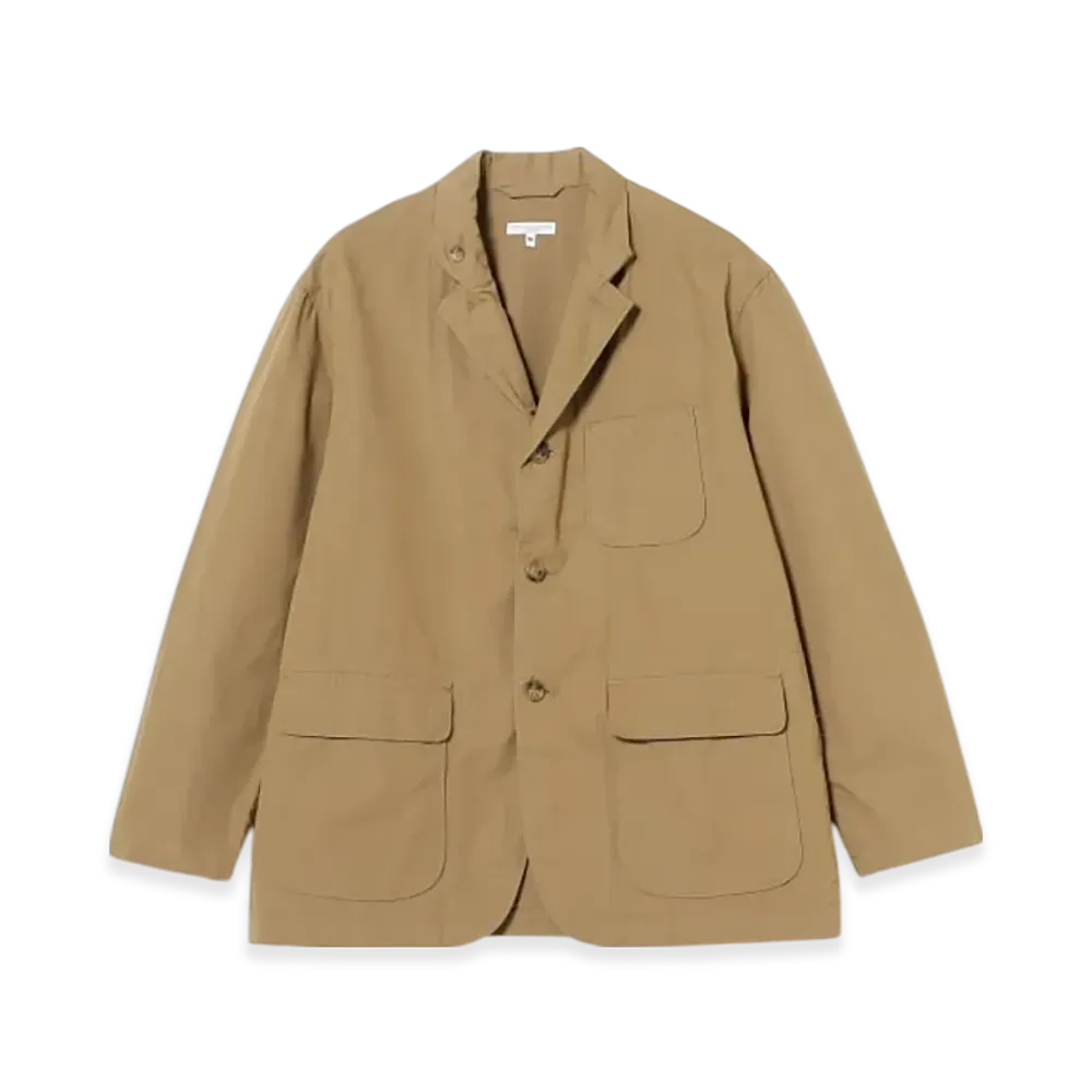 ENGINEERED GARMENTS Loiter Jacket - Cotton Grosgrain "Khaki"