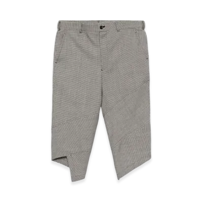 BLACK COMME des GARCONS Herringbone Pants "Black"