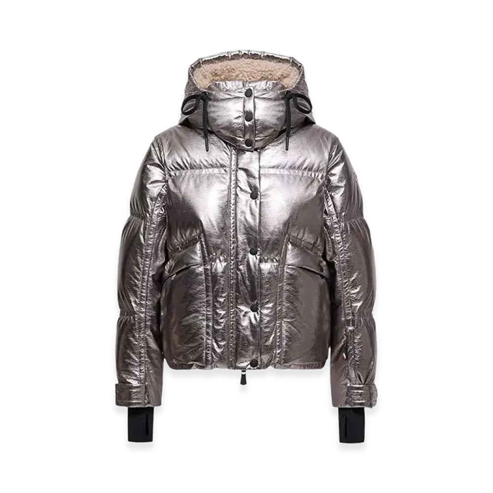 MONCLER Women's Celaque Jacket Grenoble "Silver"