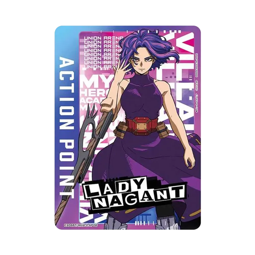 アクションポイントカード (レディ・ナガン)  [EX06BT-MHA-2-AP06](ブースターパック「僕のヒーローアカデミア Vol.2」)