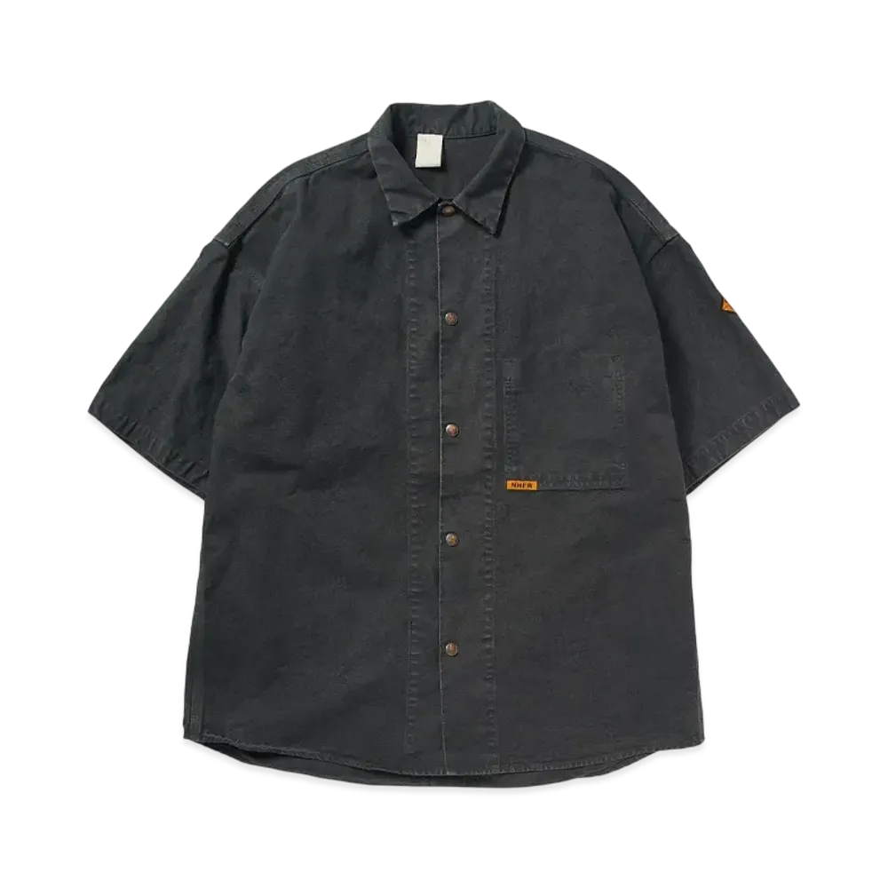 N.HOOLYWOOD Half Sleeve Shirt "Charcoal"