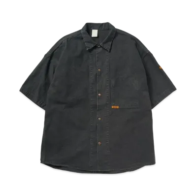 N.HOOLYWOOD Half Sleeve Shirt "Charcoal"