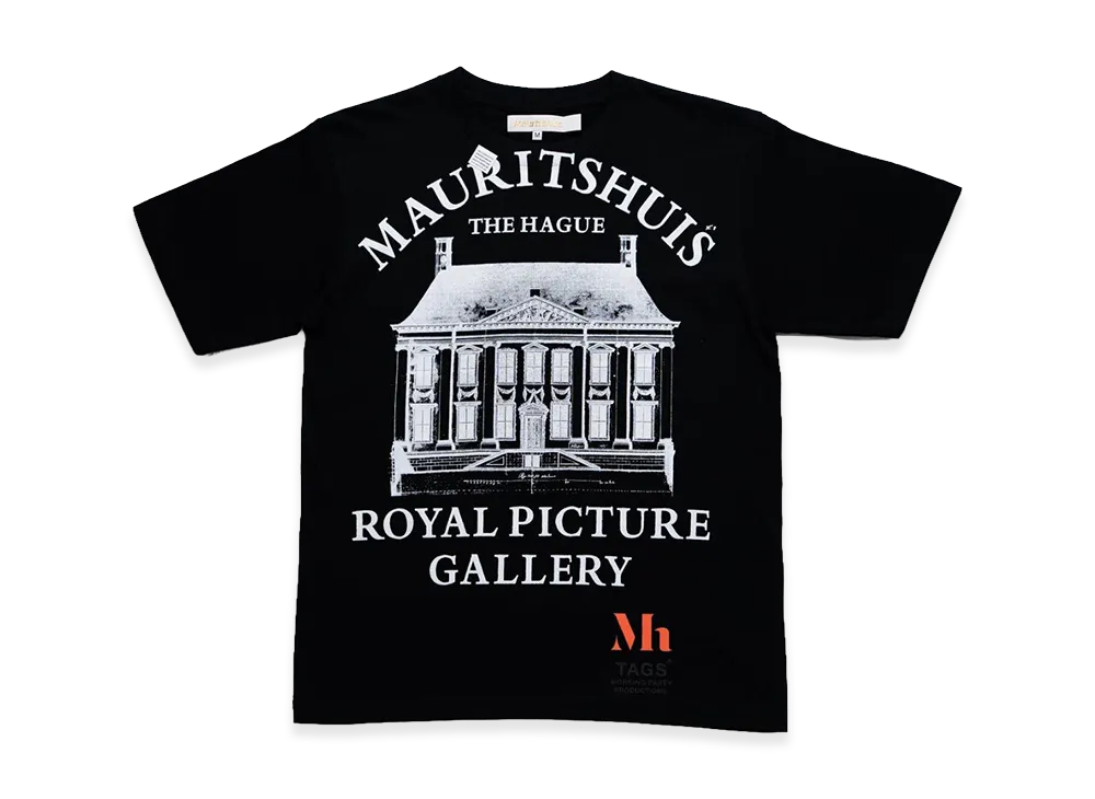 COMME des GARCONS Osaka x Mauritshuis x Tags Wkgpty Productions Mauritshuis Royal Picture Gallery SP Tee "Black"