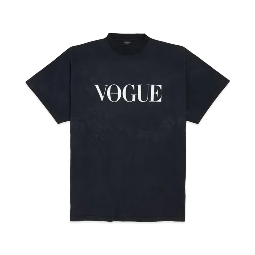 BALENCIAGA x VOGUE T-Shirt Oversized "Black"