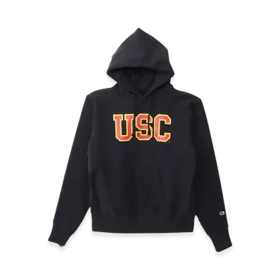 Champion Reverse Weave Hooded Sweatshirt 24FW "Black"
