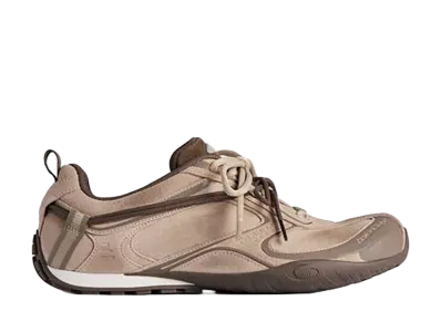 BALENCIAGA Radar Velvety Sneaker "Beige/Brown"