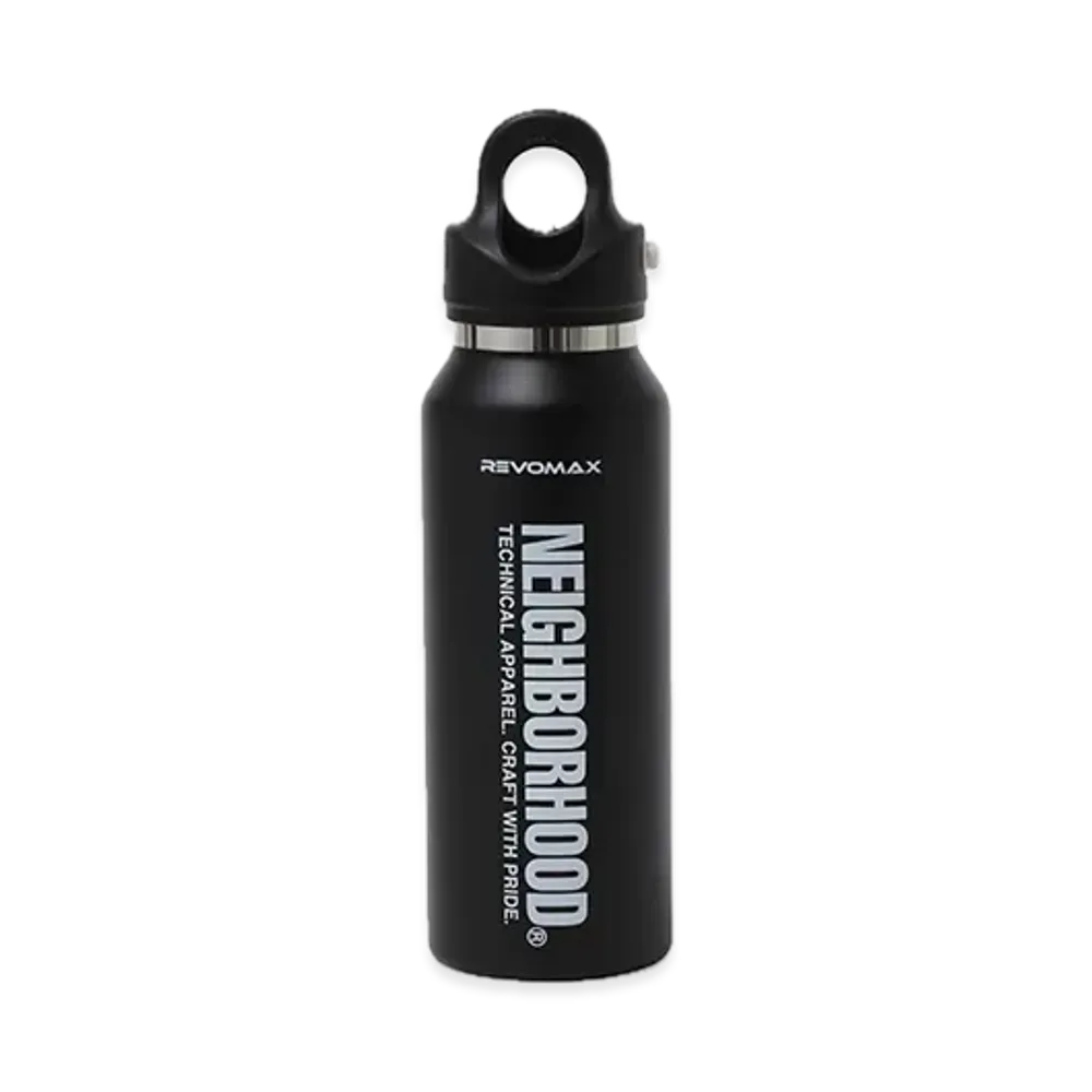 NEIGHBORHOOD x REVOMAX . Vacuum Insulated Bottle 12Oz Slim "Black"