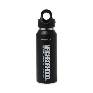 NEIGHBORHOOD x REVOMAX . Vacuum Insulated Bottle 12Oz Slim "Black"