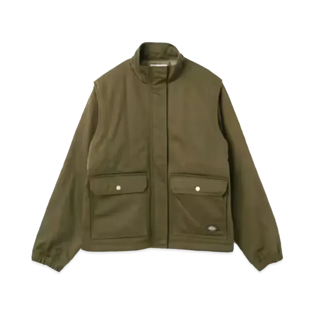 atmos pink x Dickies Convertible Jacket "Khaki"