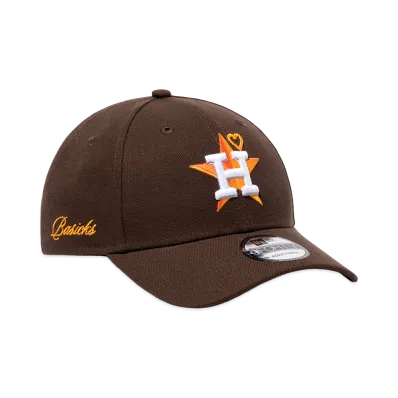 NEW ERA x BASICKS x MLB 9Forty Houston Astros "Brown"