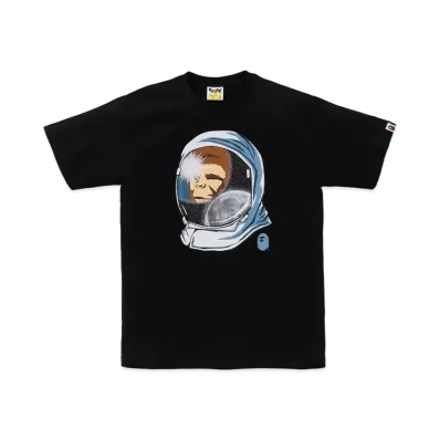 A BATHING APE Space Ape Tee "Black"