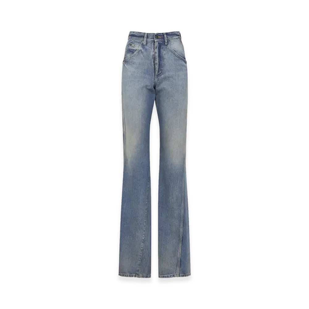 Maison Margiela Women's Straight Leg Jeans "Blue"
