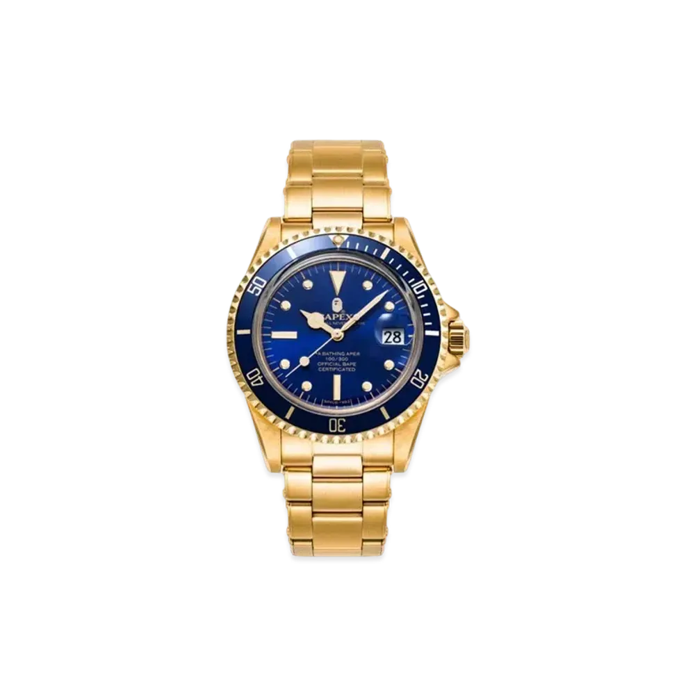 A BATHING APE Classic Type 1 Bapex M "Blue"