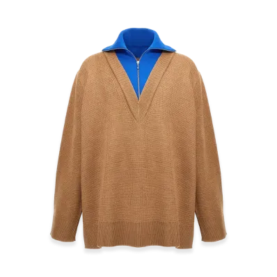 Jil Sander Half Zip Sweater "Multicolor"