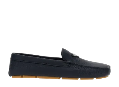 PRADA Driver Loafers "Blue"