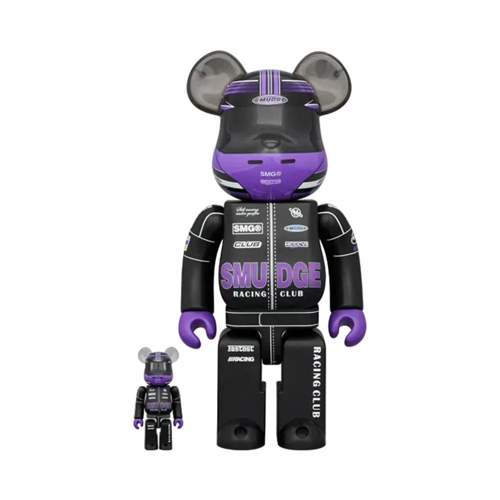 MEDICOM TOY "BEARBRICK" -SMG- SMG 100% & 400%