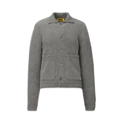 Onitsuka Tiger DENIVITA Men's Knit Cardigan "Grey"