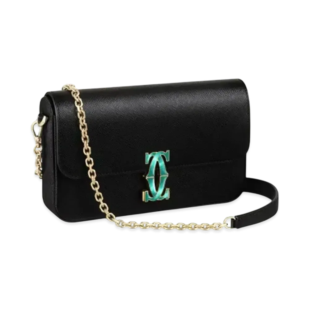 Cartier Mini Chain Bag, C de Cartier "Black"