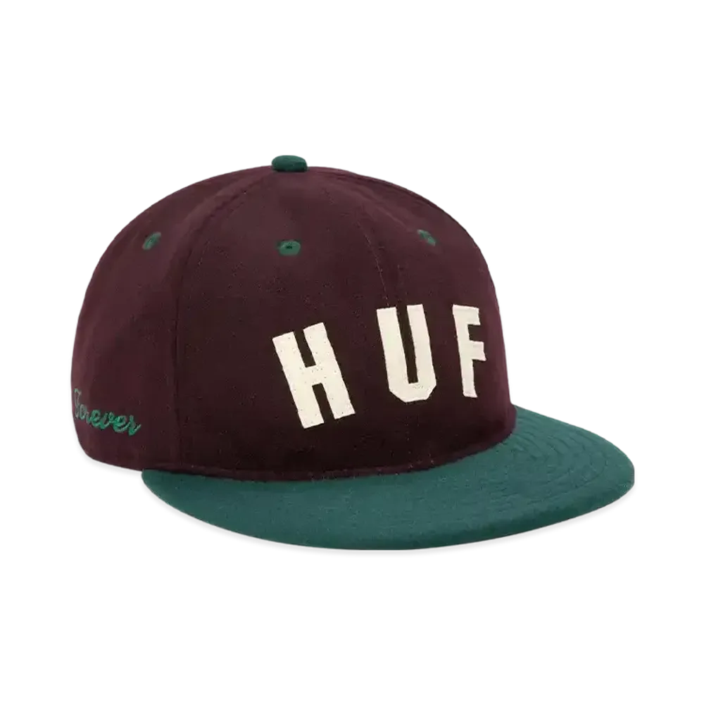 HUF x NEW ERA Shortstop Hat "Brown/Green"