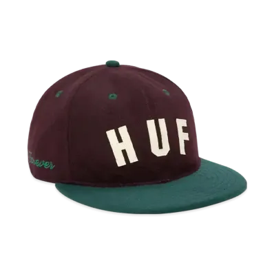 HUF x NEW ERA Shortstop Hat "Brown/Green"
