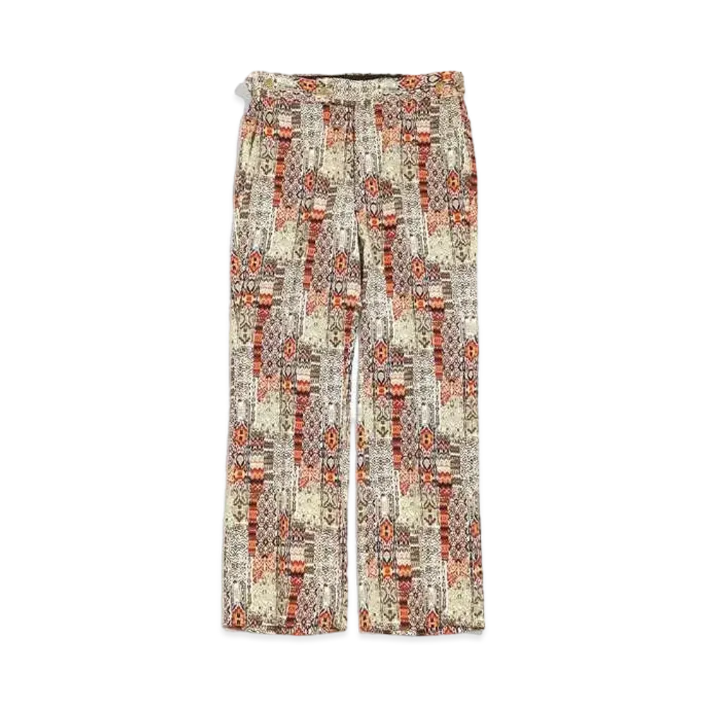 Needles SIDE TAB TROUSER - POLY HOPSACK / BATIK PT. "Khaki"