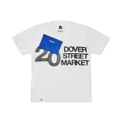 Dover Street Market London x Charles Jeffrey Loverboy 20th Anniversary Tee "White"