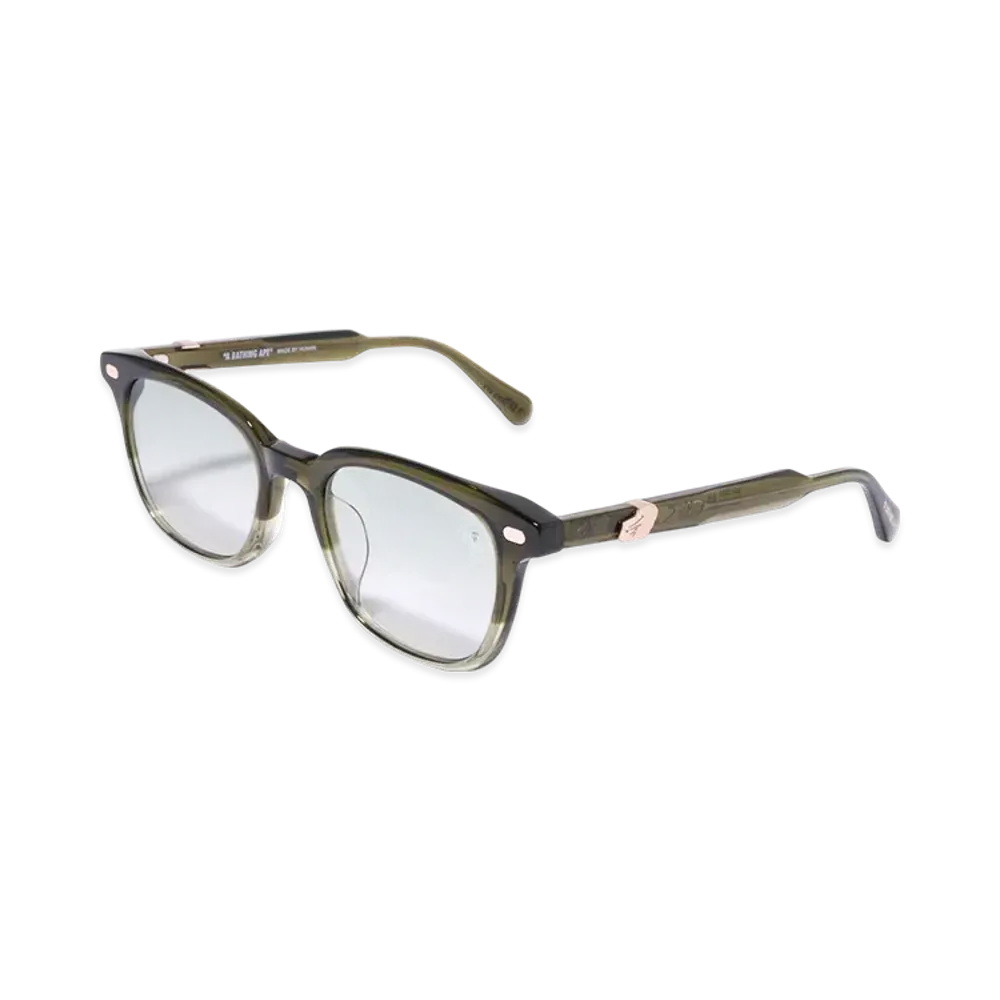 A BATHING APE Sunglasses #3 "Olivedrab"