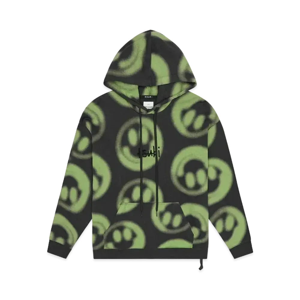 KSUBI Happy Biggie Hoodie Black "Black"