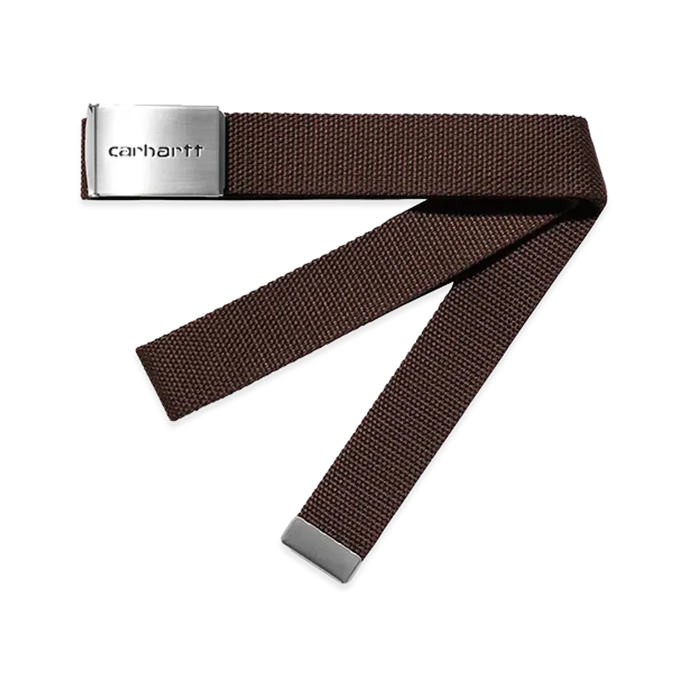 Carhartt WIP Clip Belt Chrome "Tobacco"