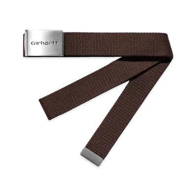 Carhartt WIP Clip Belt Chrome "Tobacco"