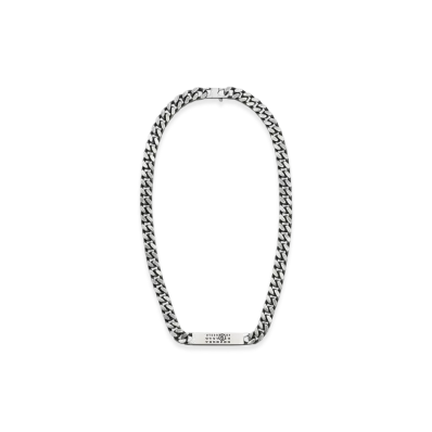 MM6 Maison Margiela Chain Necklaces "Gray"