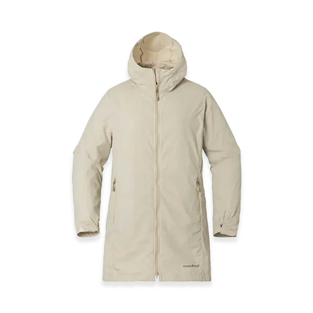 mont-bell Women's O.D. Long Parka "Ivory"