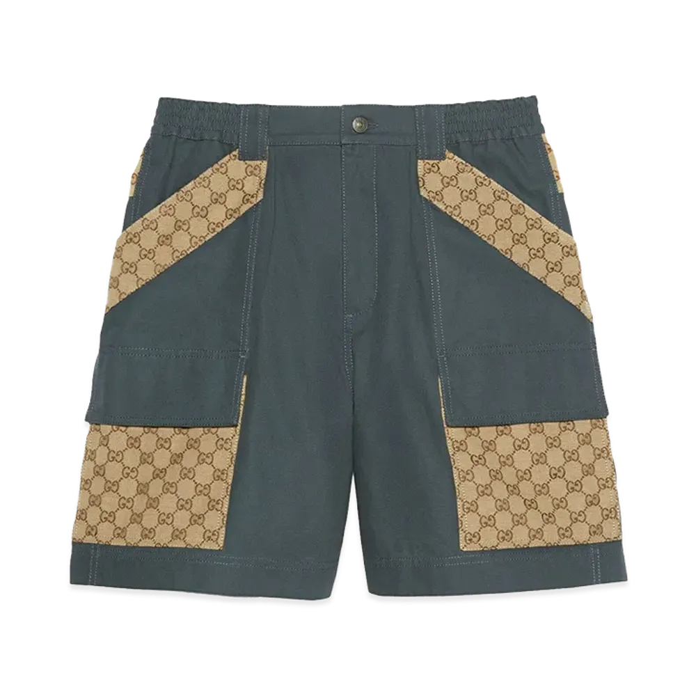 GUCCI Fashion Shorts "Dark Grey/Beige"