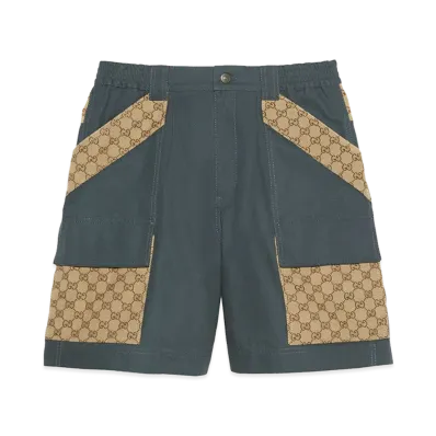 GUCCI Fashion Shorts "Dark Grey/Beige"