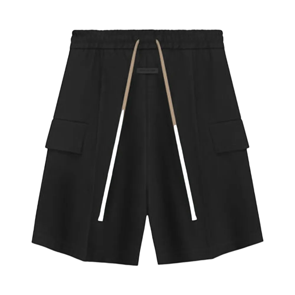 FEAR OF GOD Weighted Twill Cargo Shorts "Black"