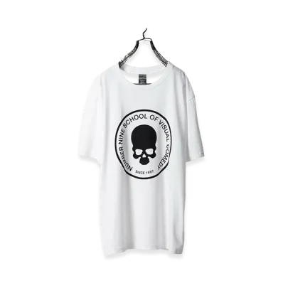 NUMBER (N)INE by Takahiro Miyashita School of Visual Comedy T-Shirt "White"