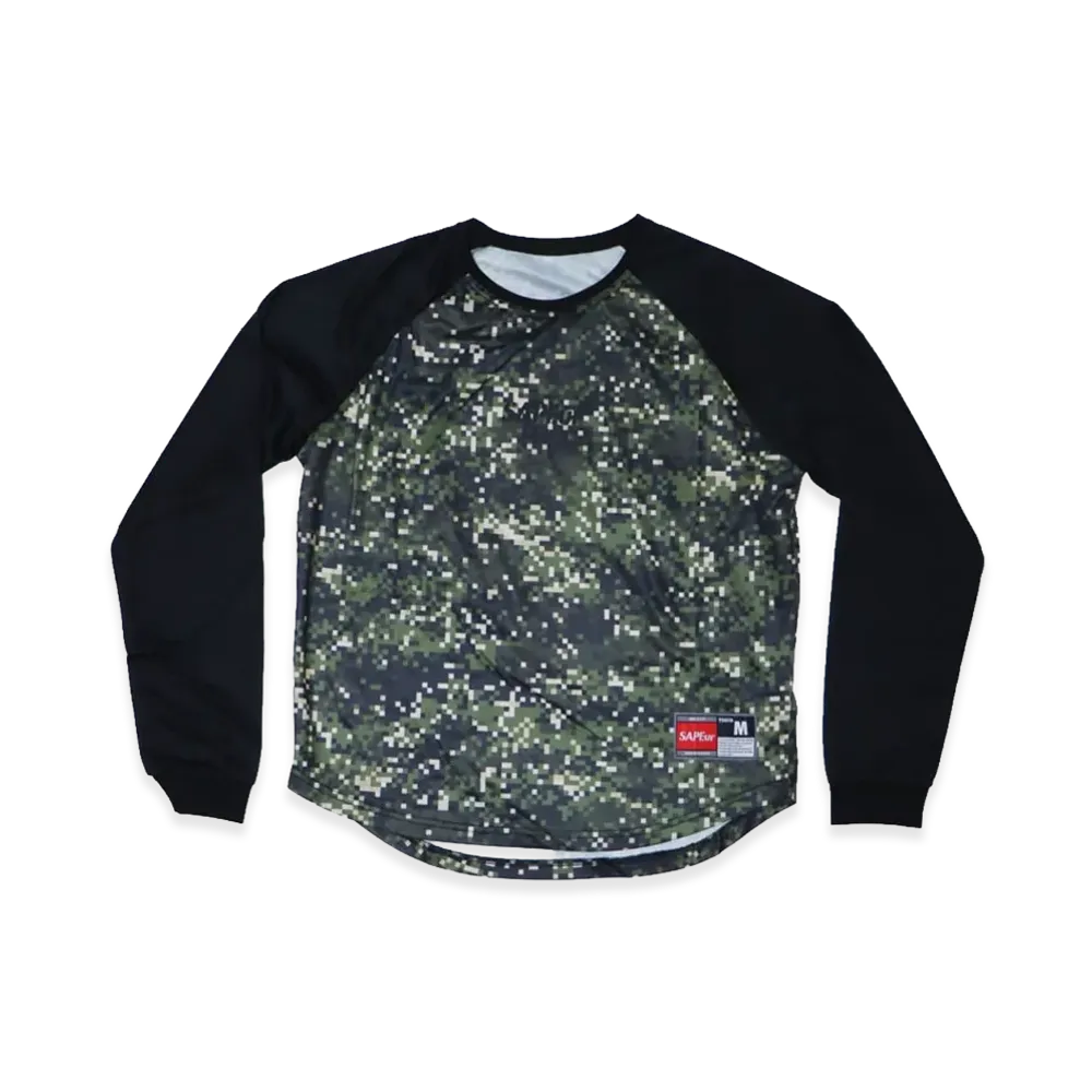SAPEur Youth Basic Raglan L/S T-Shirt "Digi Camo"