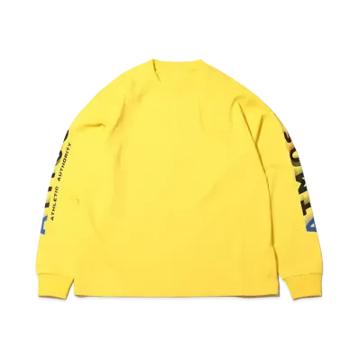 atmos Sleeve Logo L/S "Yellow"