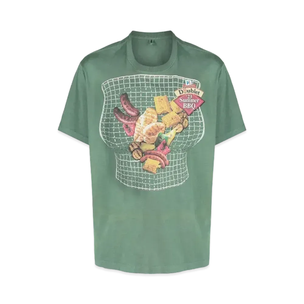 doublet Graphic T-shirt "Moss Green"