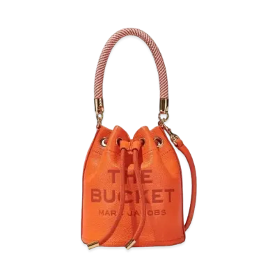 Marc Jacobs The Leather Bucket Bag "Dragon Fire"