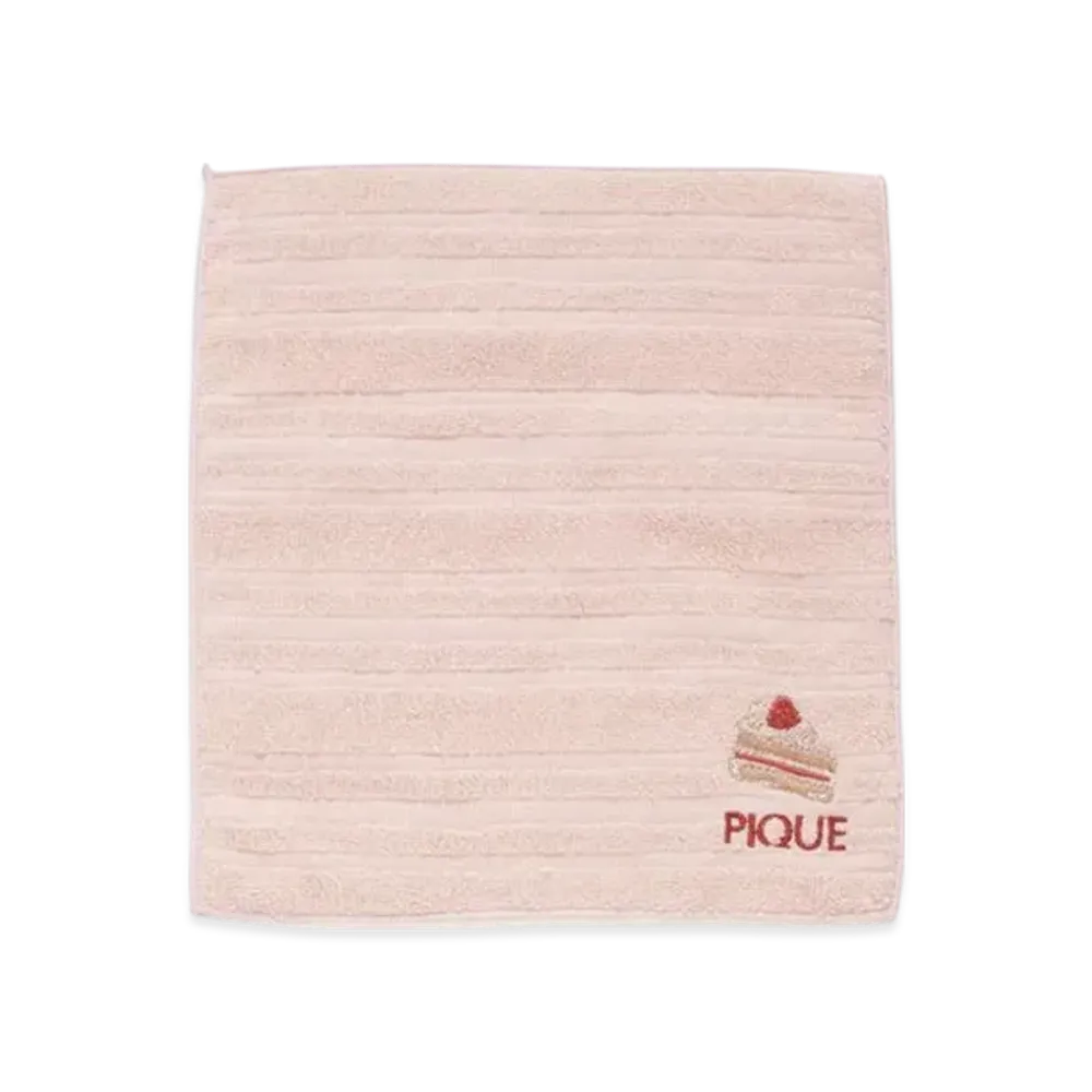GELATO PIQUE Cake Embroidery Hand Towel "Pink"