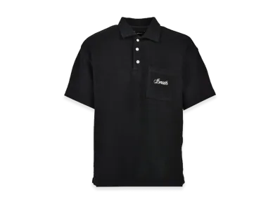 BREATH Glory Pile Polo Shirt "Black"