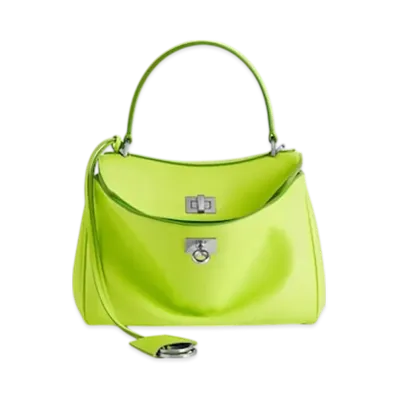 BALENCIAGA Rodeo Handbag Mini "Granny Green"