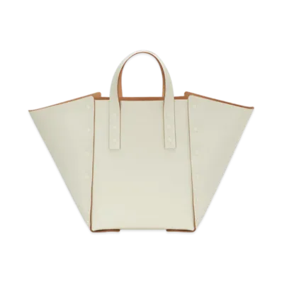 Hender Scheme Assemble Hand Bag Wide M "White"